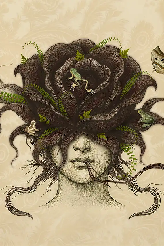 El extraño deleite de comer cabello