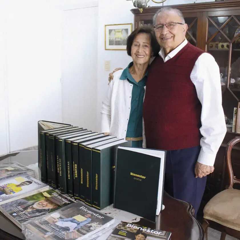 Un coleccionista para la memoria de revista Bienestar 