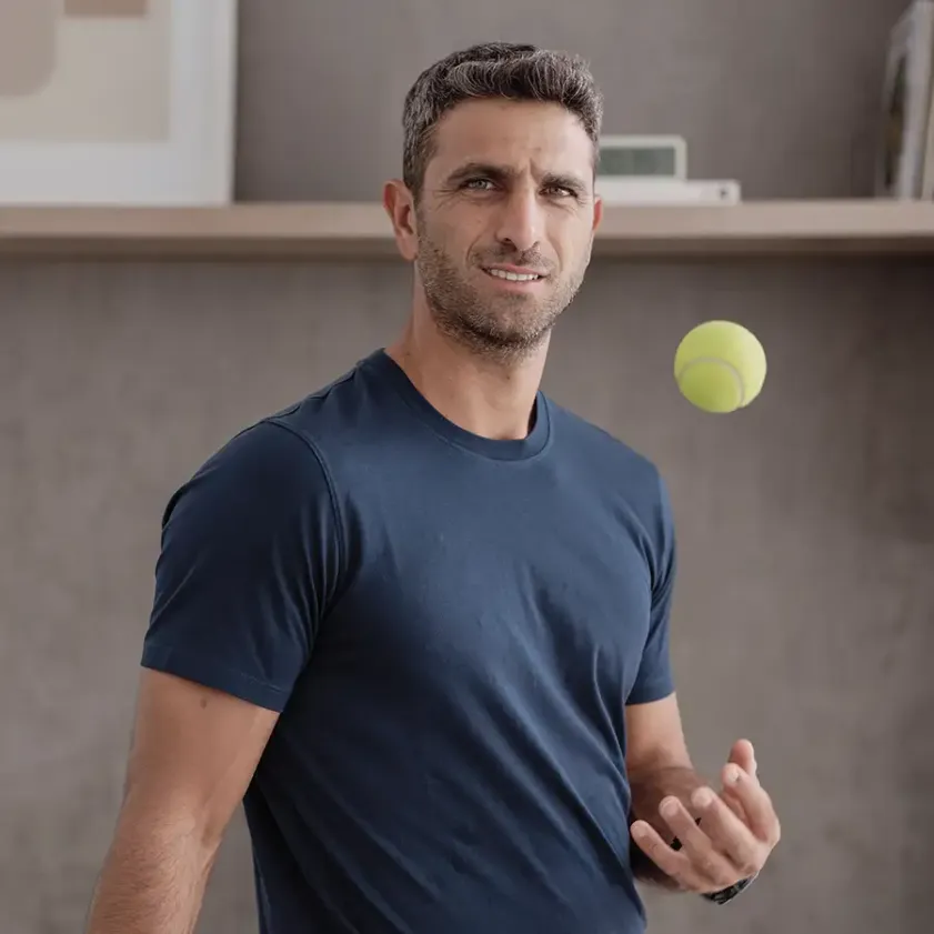 La búsqueda de Robert Farah: vivir el presente