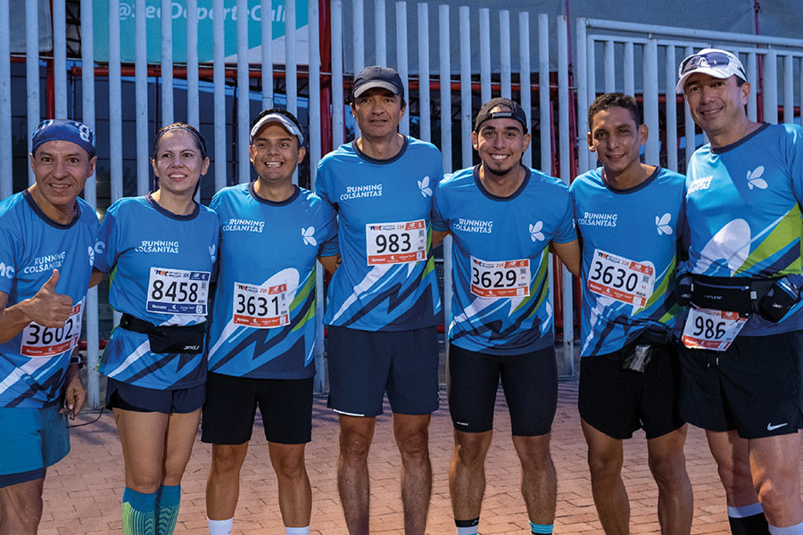 Equipo Colsanitas de corredores