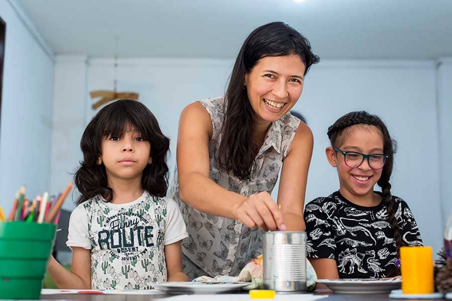 Educación en casa Familia Ochoa Laguado