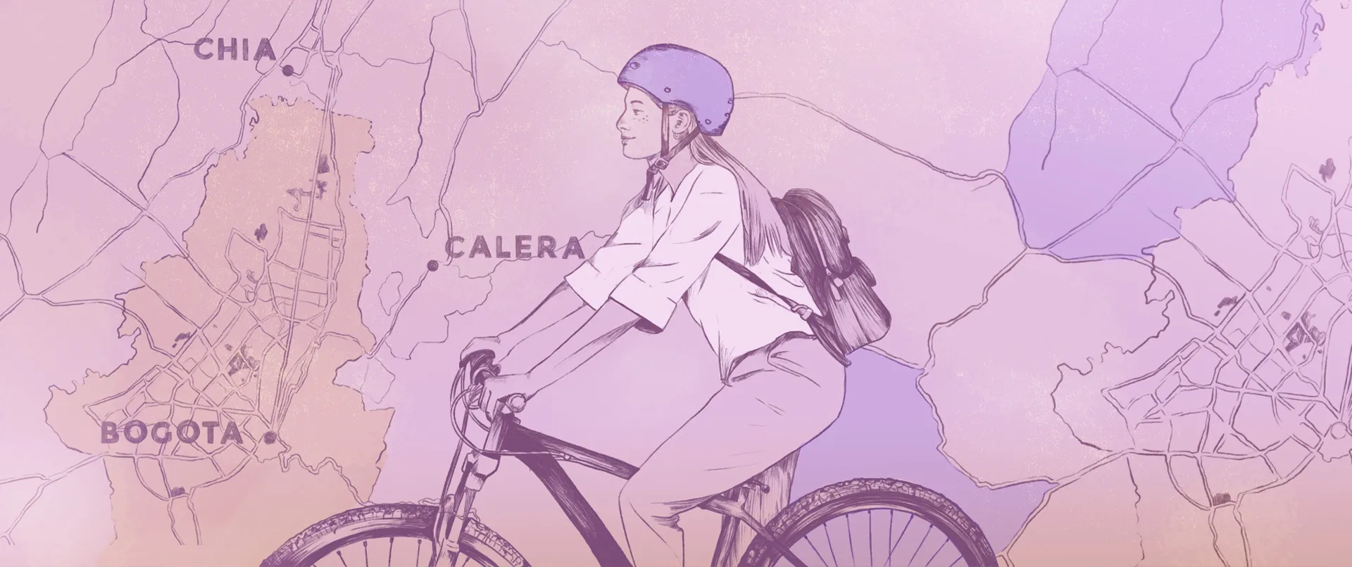 mapa de rutas e historias de bicicleta
