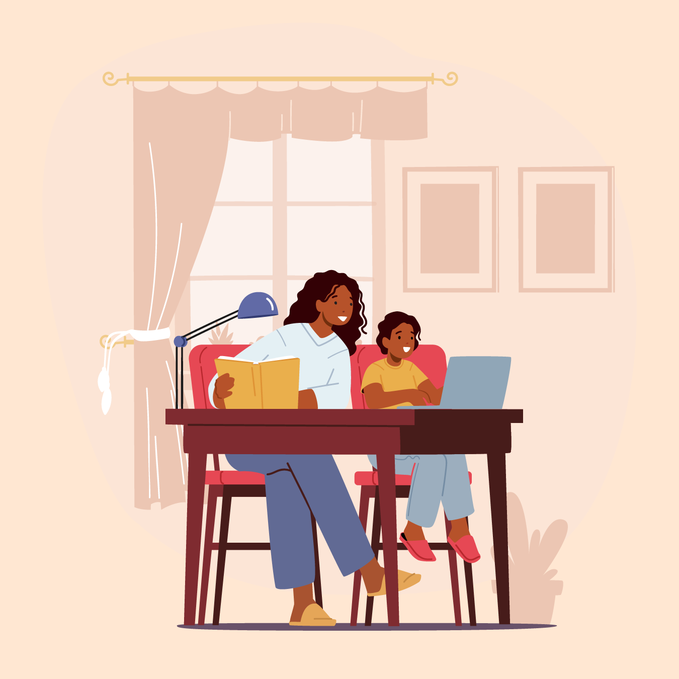 lugar de estudio de los niños