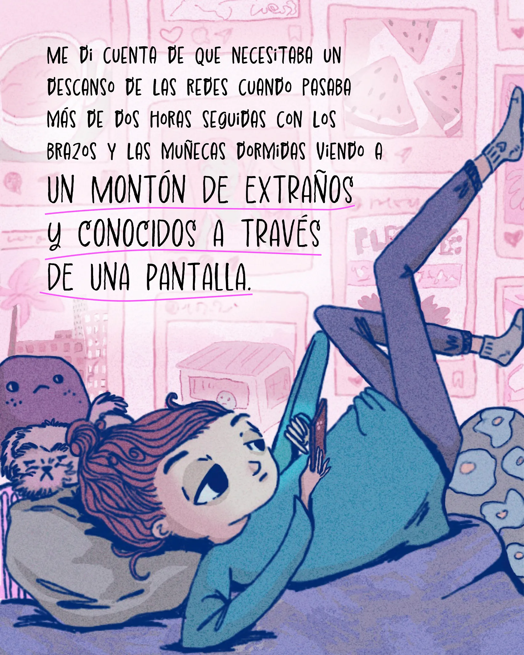 dependencia a las redes sociales