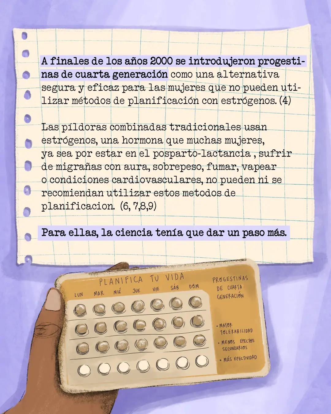 anticonceptivos sin estrógenos