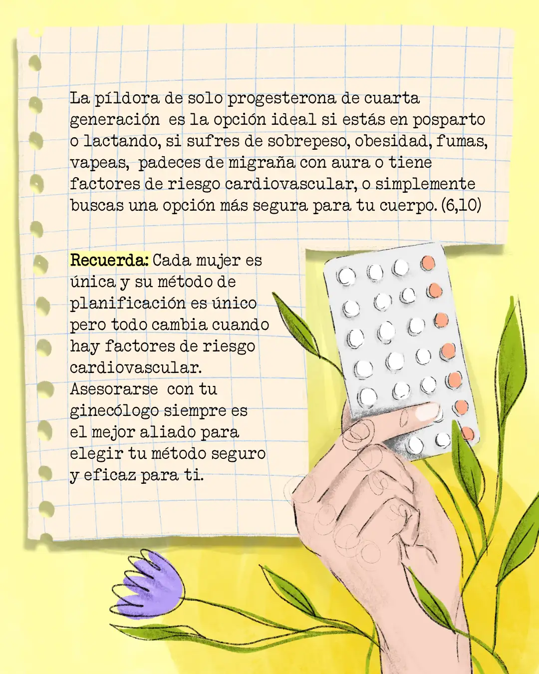 anticonceptivos sin estrógenos