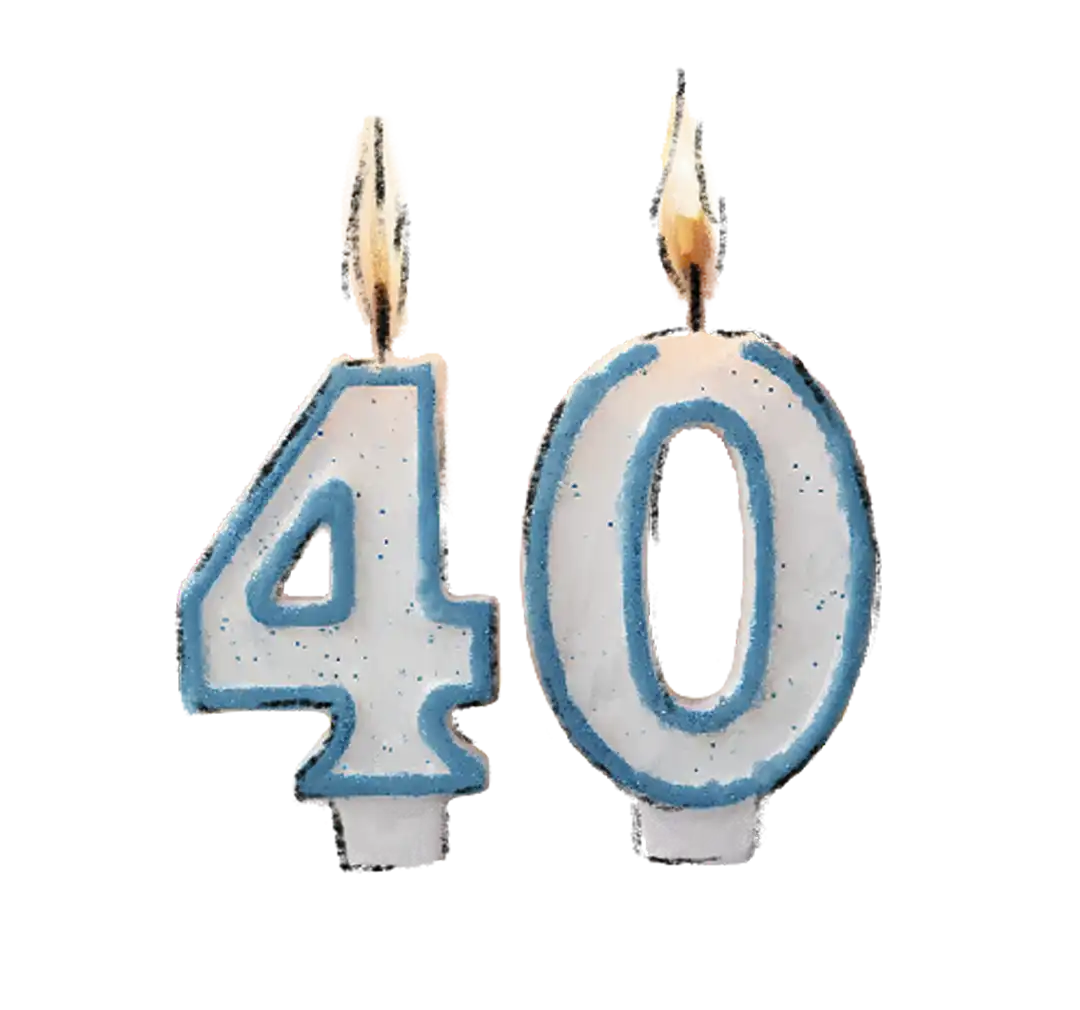 Cumplir 40 años