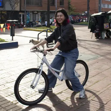 aprendimos a montar bici 