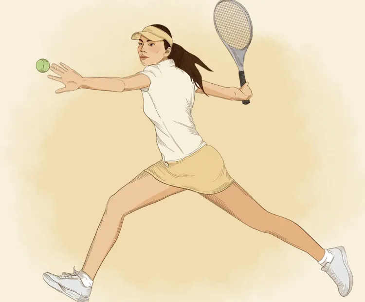 El tenis es un deporte que requiere un equilibrio