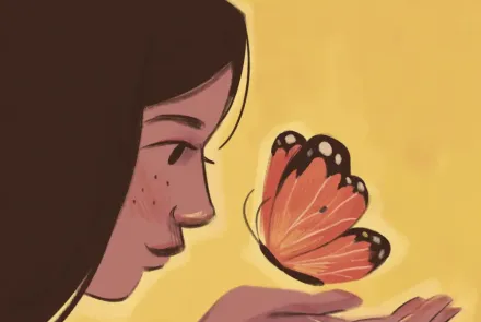 piel de mariposa