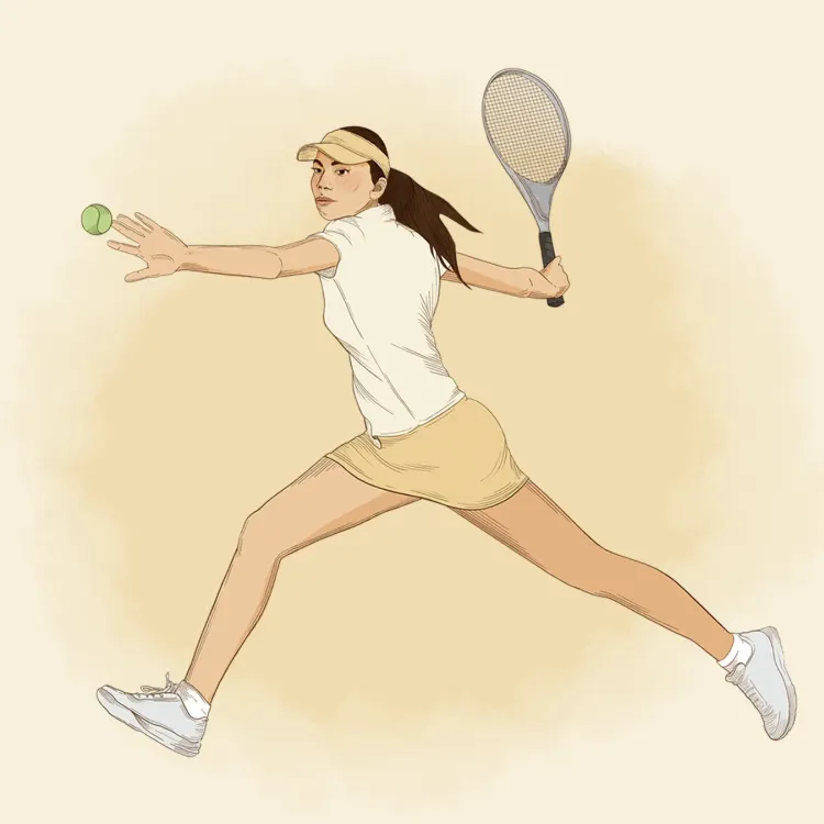 El tenis es un deporte que requiere un equilibrio
